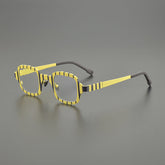 Rafa Square Titanium Glasses Frame